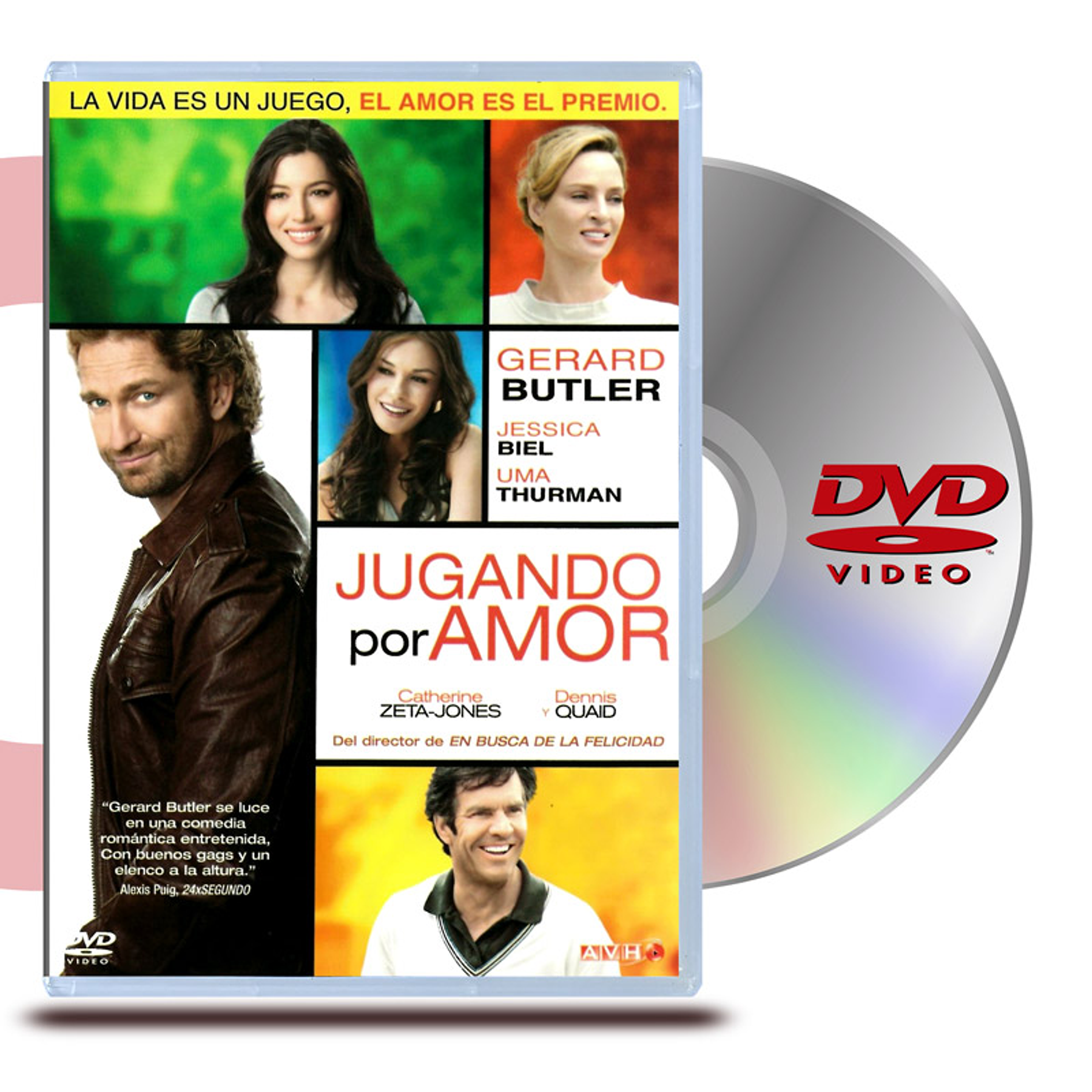 DVD JUGANDO POR AMOR