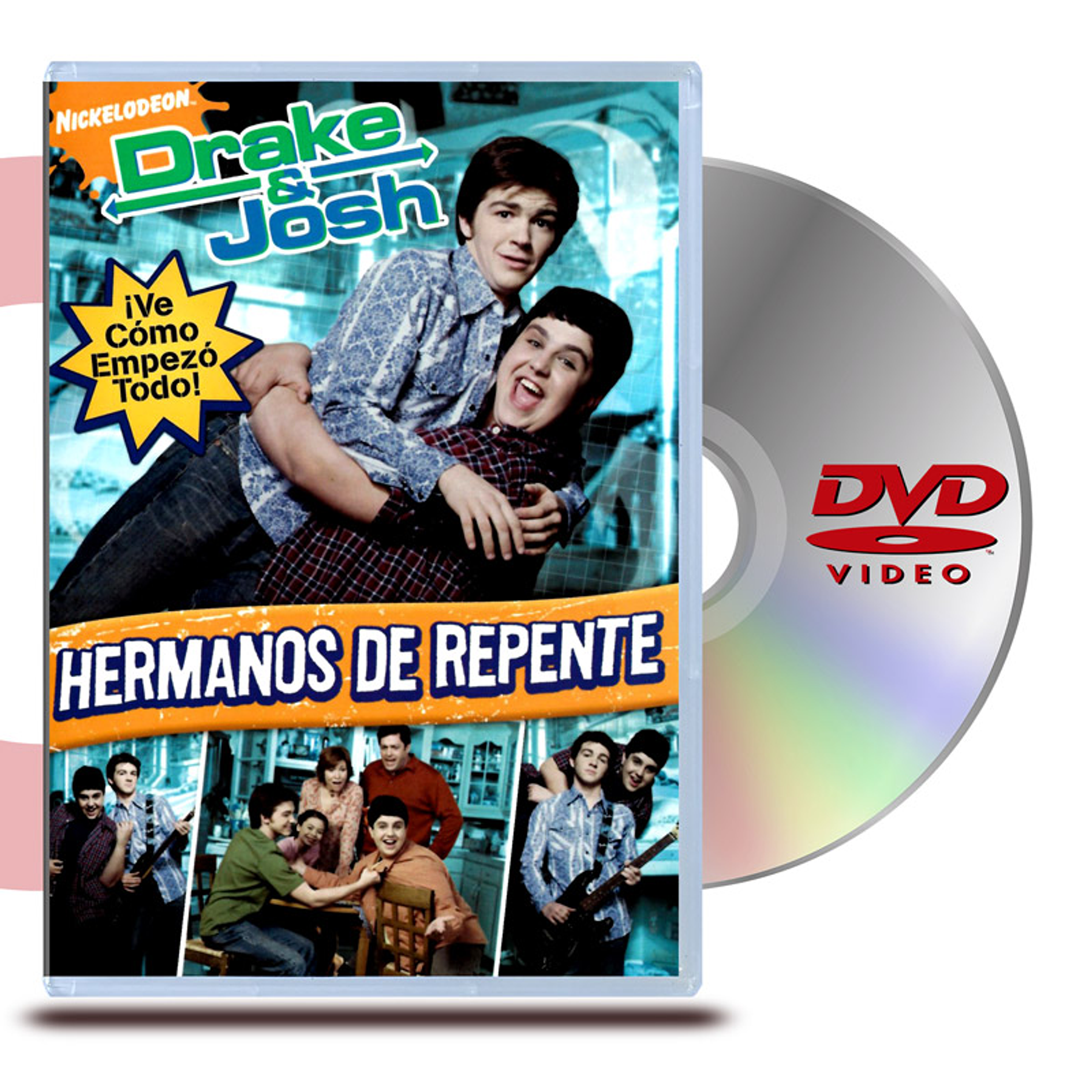 DVD DRAKE Y JOSH : HERMANOS DE REPENTE