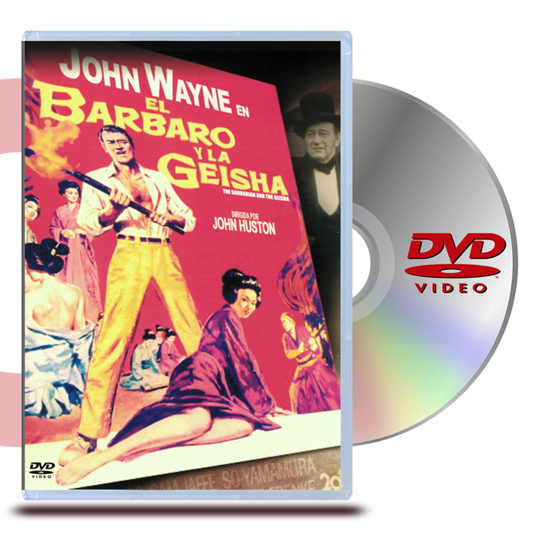 DVD EL BARBARO Y LA GEISHA