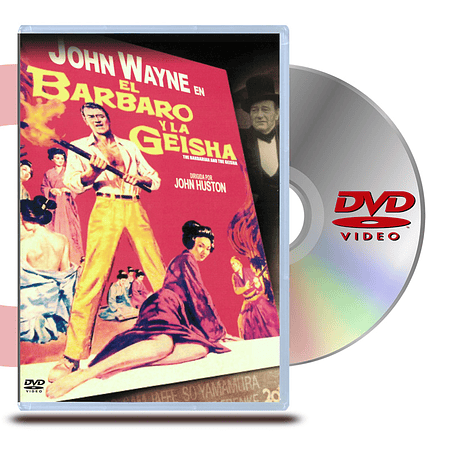 DVD EL BARBARO Y LA GEISHA