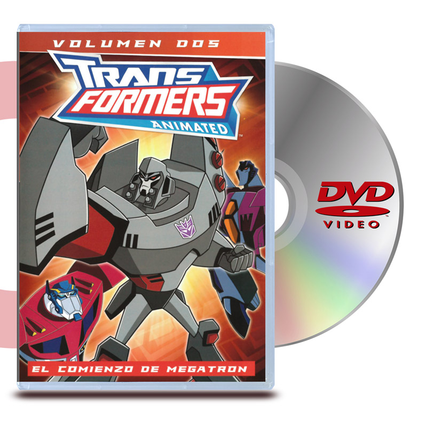 DVD Transformers Animado Vol 2