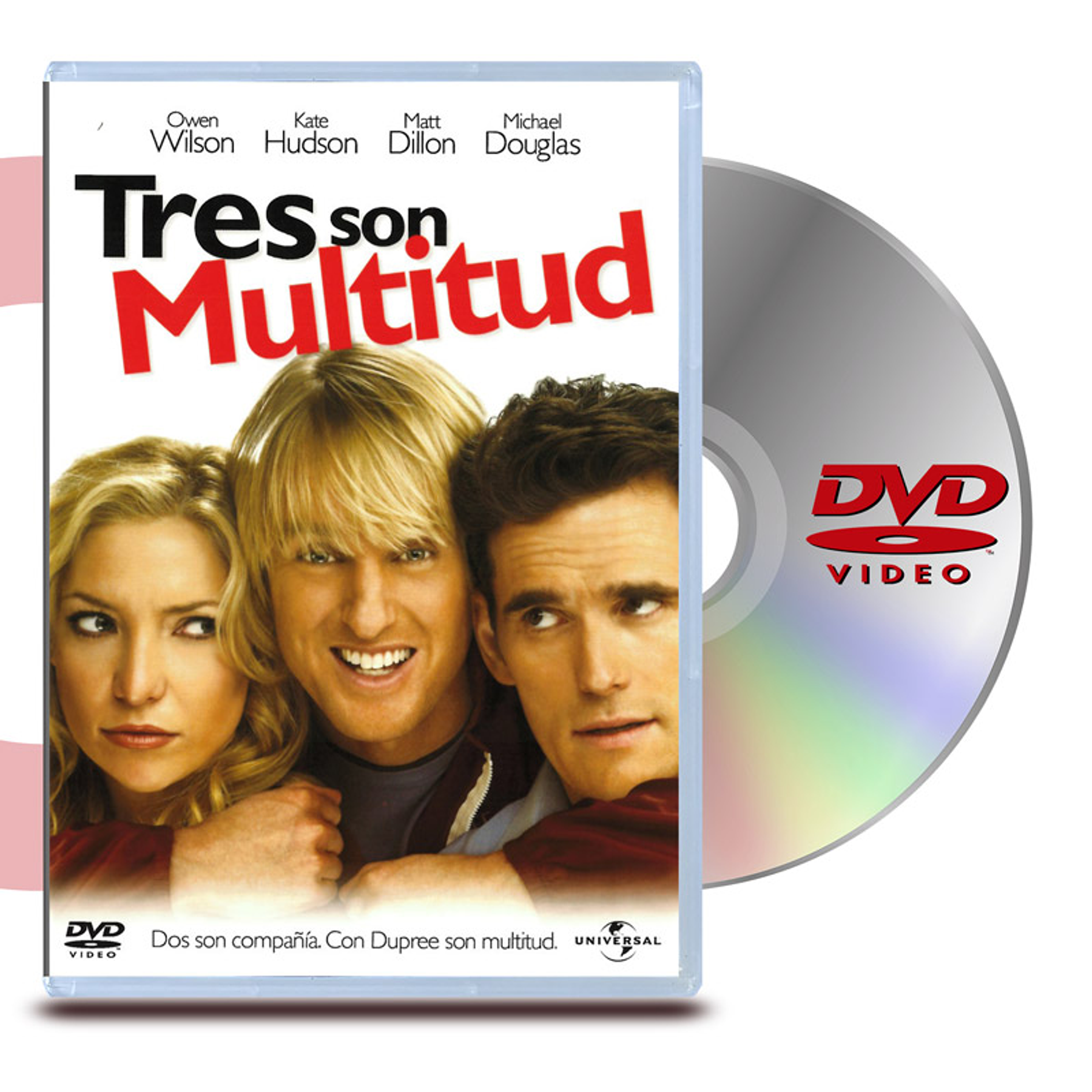 DVD TRES SON MULTITUD