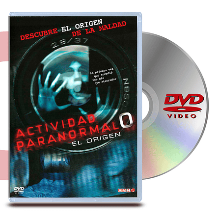 DVD ACTIVIDAD PARANORMAL 0: EL ORIGEN