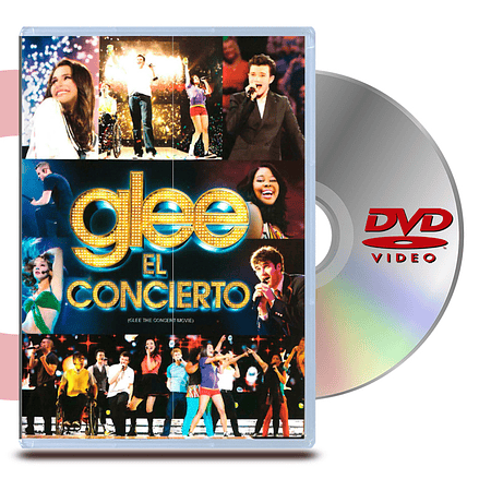 DVD GLEE EL CONCIERTO