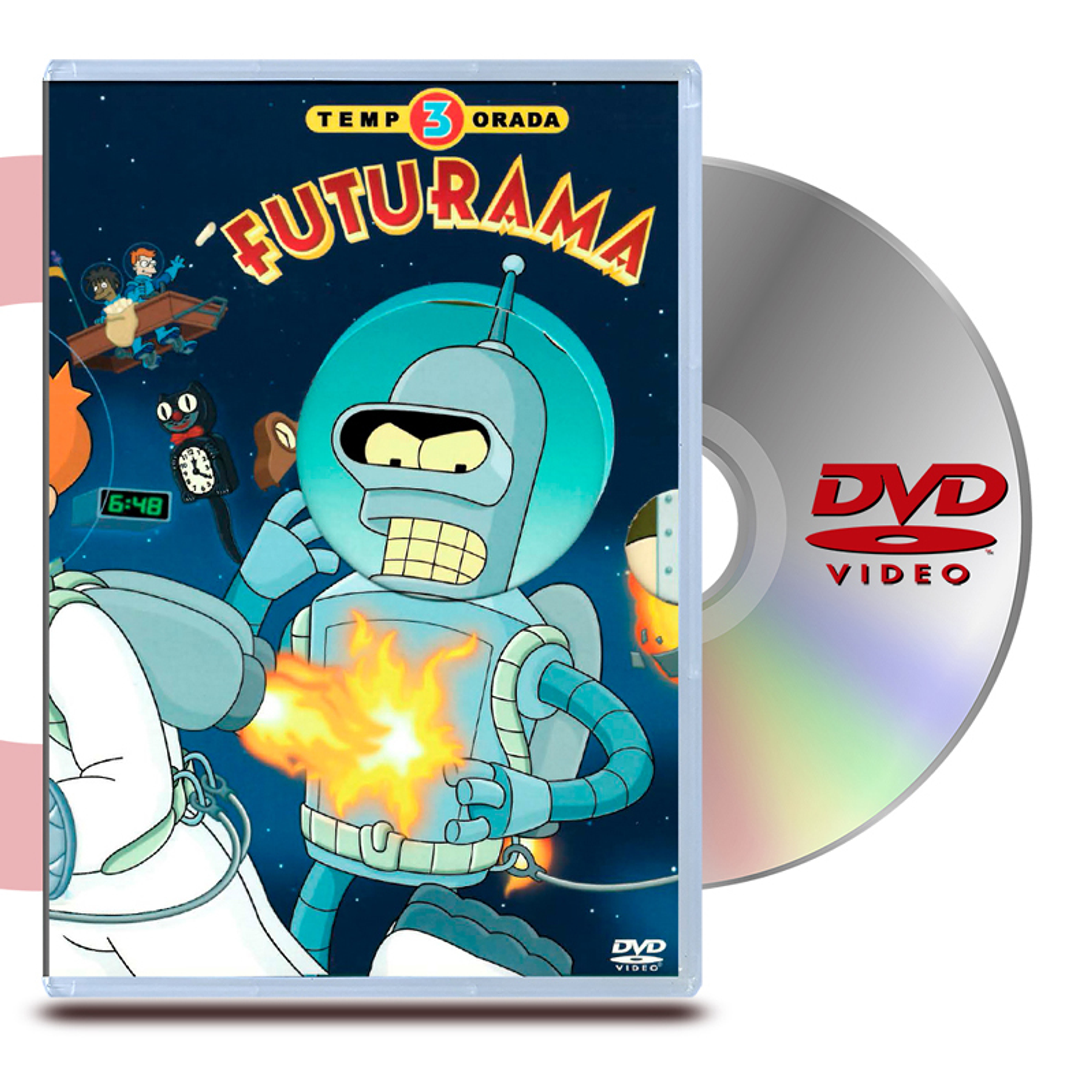 DVD FUTURAMA TEMPORADA 3