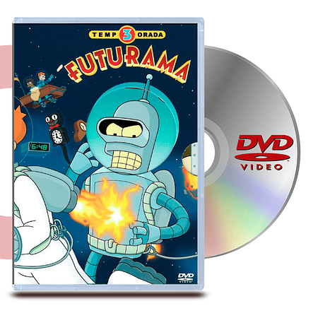 DVD FUTURAMA TEMPORADA 3