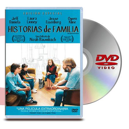 DVD HISTORIAS DE FAMLIA