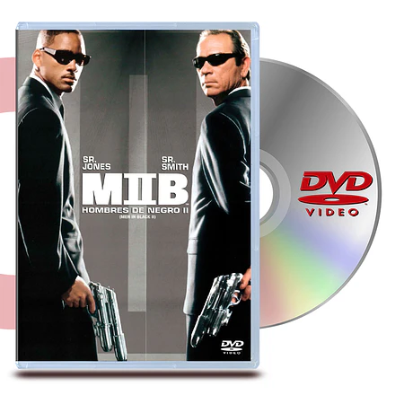 DVD HOMBRES DE NEGRO 2