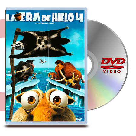 DVD LA ERA DEL HIELO 4 