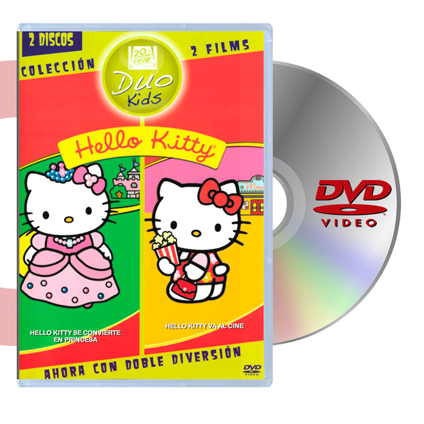 DVD HELLO KITTY SE CONVIERTE EN PRINCESA Y VA AL CINE