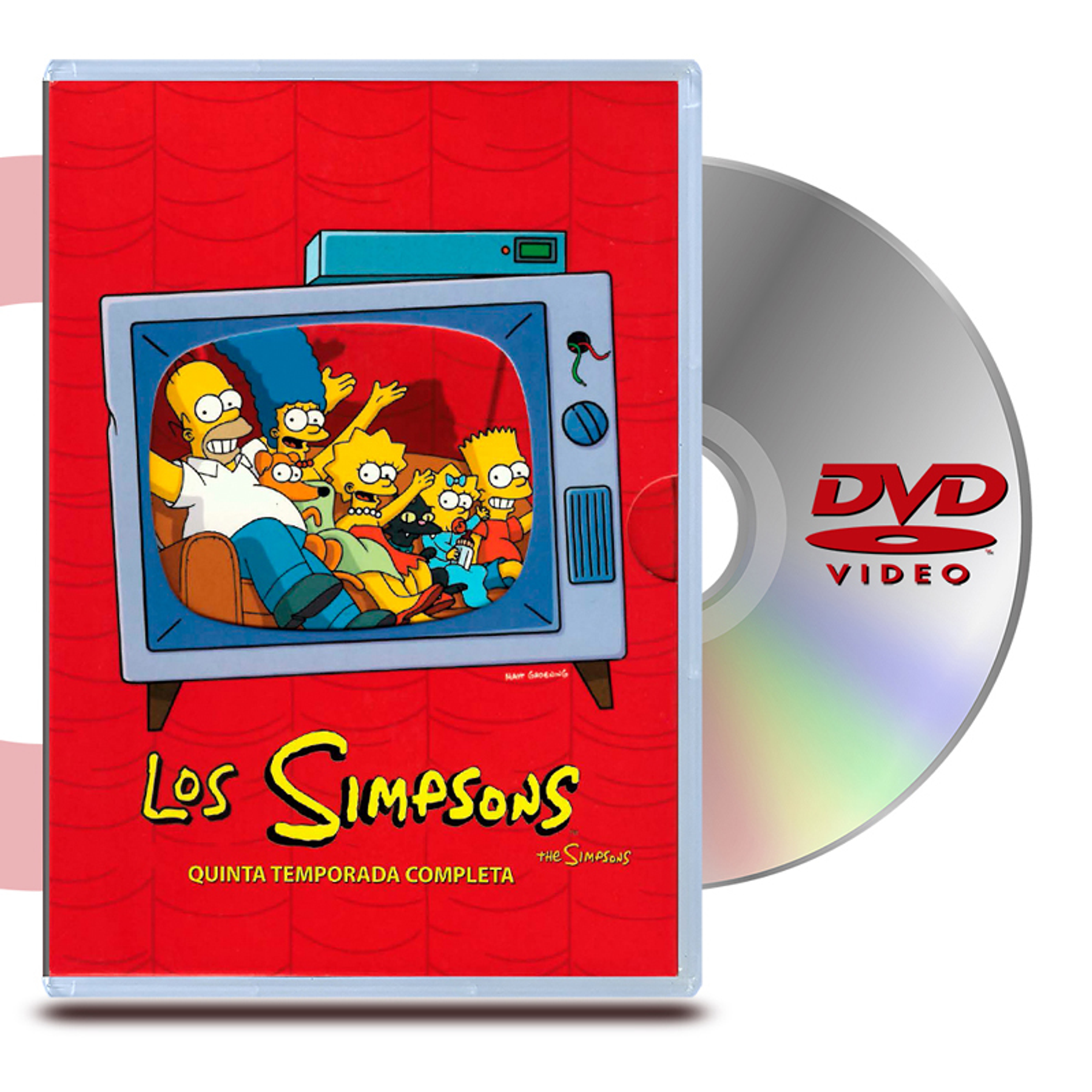 DVD LOS SIMPSONS  TEMPORADA 5