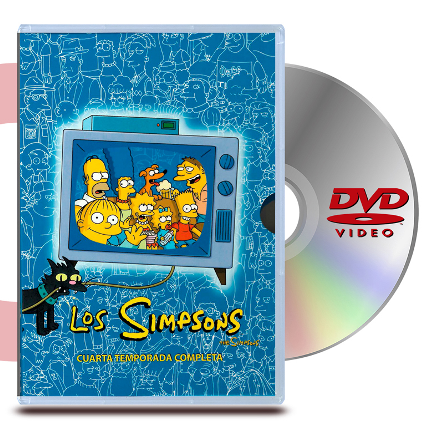 DVD LOS SIMPSONS  TEMPORADA 4