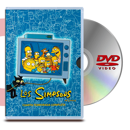 DVD LOS SIMPSONS  TEMPORADA 4