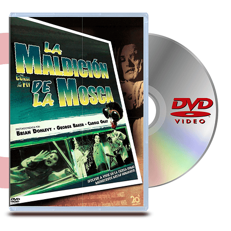 DVD LA MALDICIÓN DE LA MOSCA