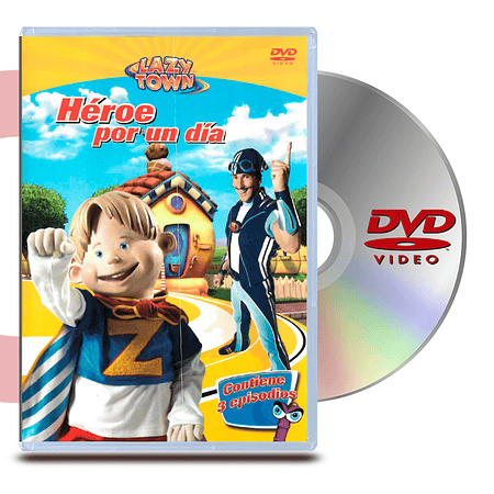 DVD LAZY TOWN: HEROES POR UN DIA