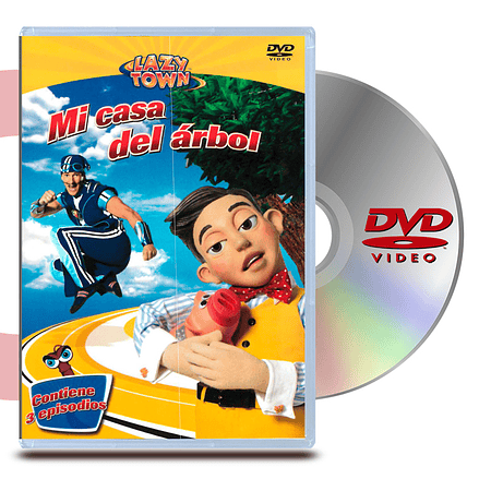 DVD LAZY TOWN: MI CASA DEL ARBOL
