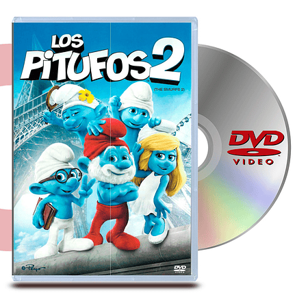 DVD LOS PITUFOS 2