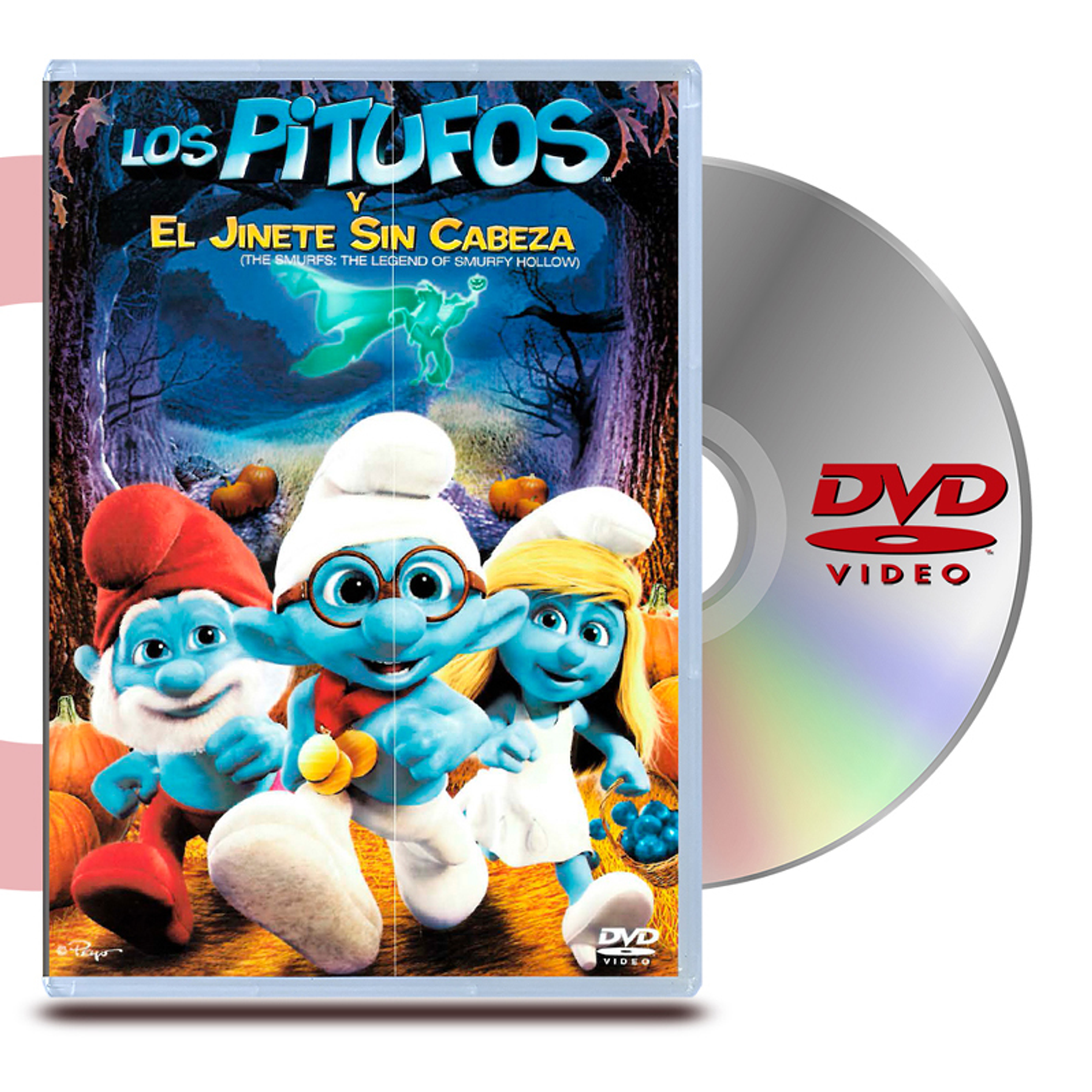 DVD LOS PITUFOS Y EL JINETE SIN CABEZA