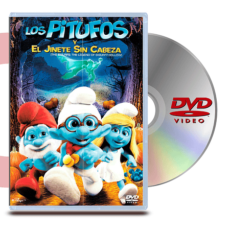 DVD Los Pitufos y el Jinete Sin Cabeza