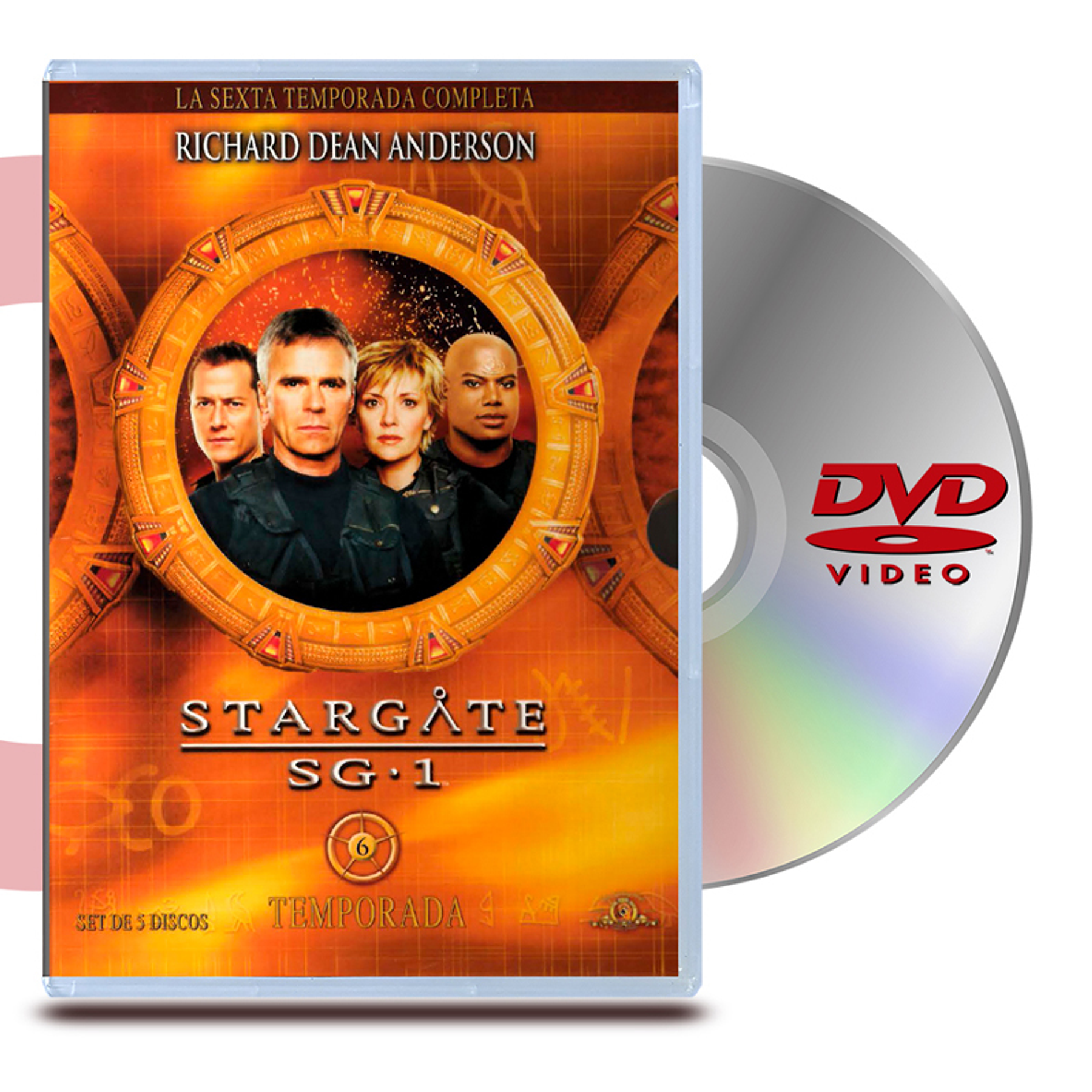 DVD STARGATE SG1 - TEMPORADA 6