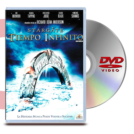 DVD Stargate La pelicula Tiempo infinito