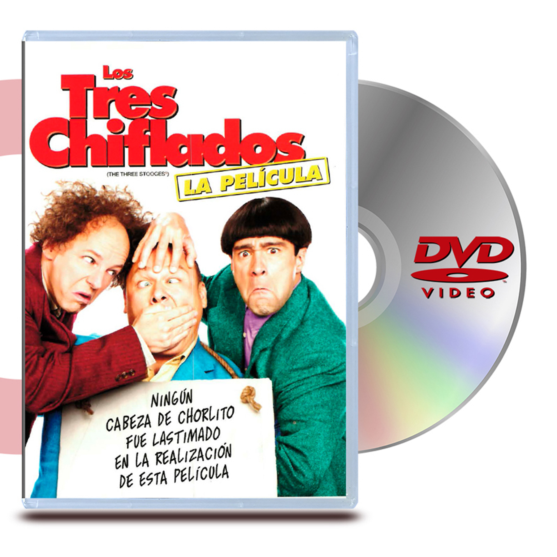 DVD Los Tres Chiflados: La Pelicula