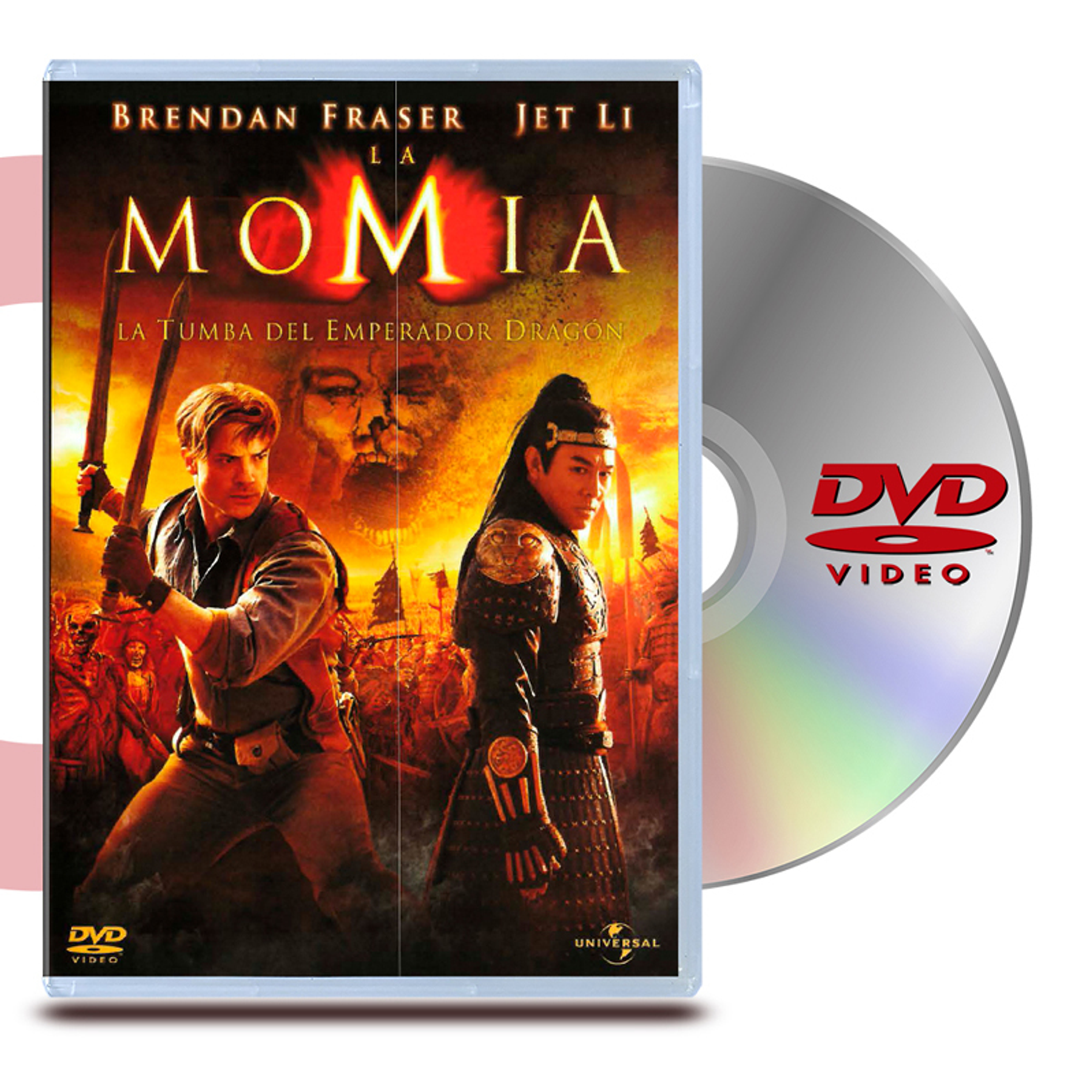 DVD La Momia 3, La Tumba Del Emperador Dragon