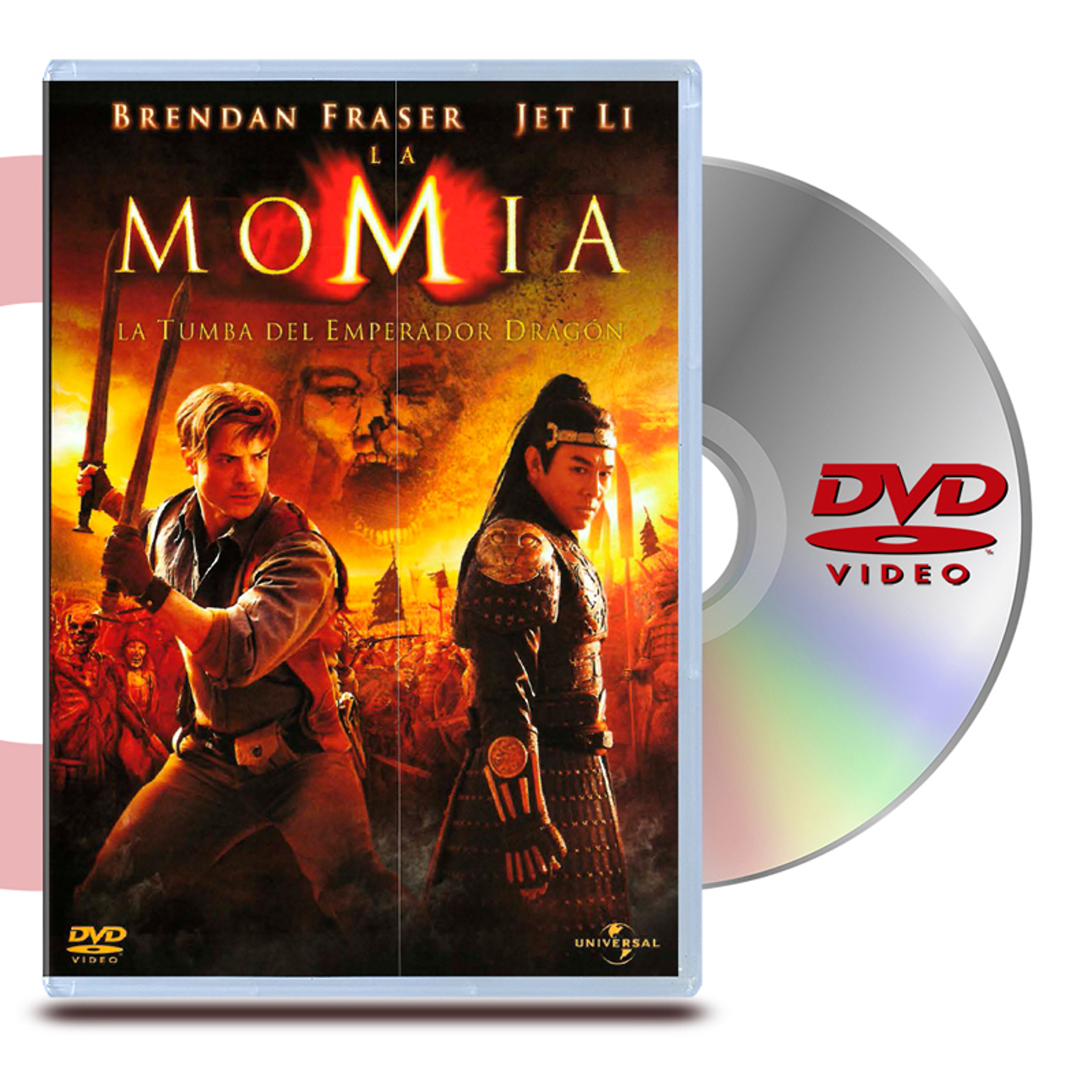 DVD LA MOMIA 3, LA TUMBA DEL EMPERADOR DRAGON