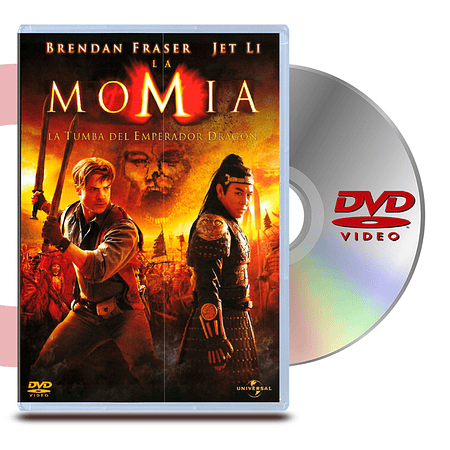 DVD LA MOMIA 3, LA TUMBA DEL EMPERADOR DRAGON