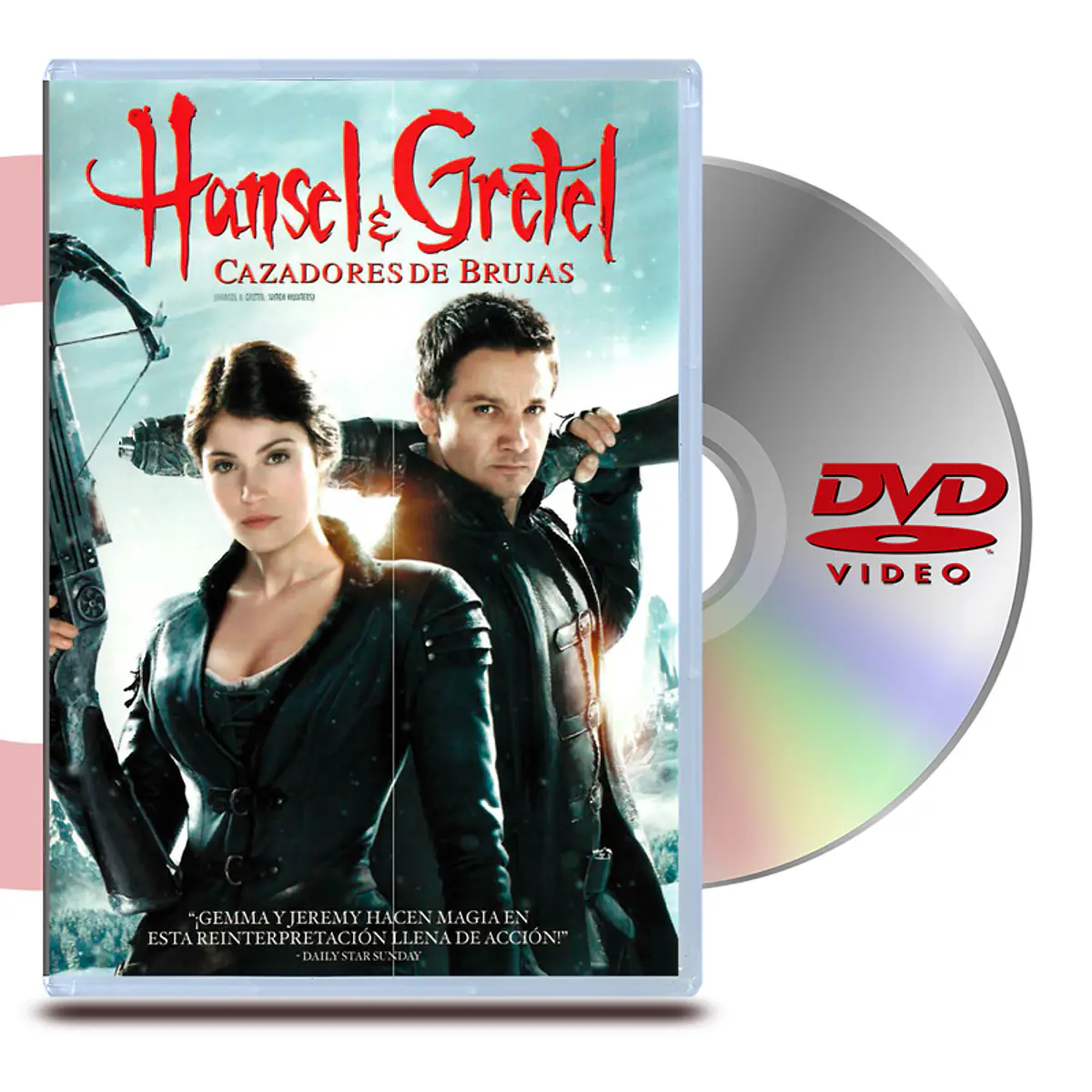 hansel y gretel cazadores de brujas portada del dvd