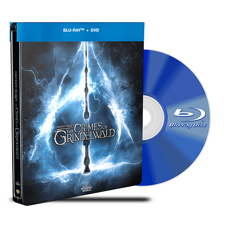 Steel Book Blu Ray Animales Fantasticos Los crímenes de Grindelwald BD+DVD