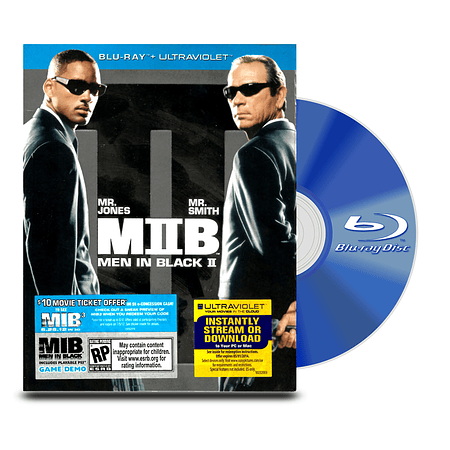 BLU RAY HOMBRES DE NEGRO 2 BD+ULTRAVIOLET