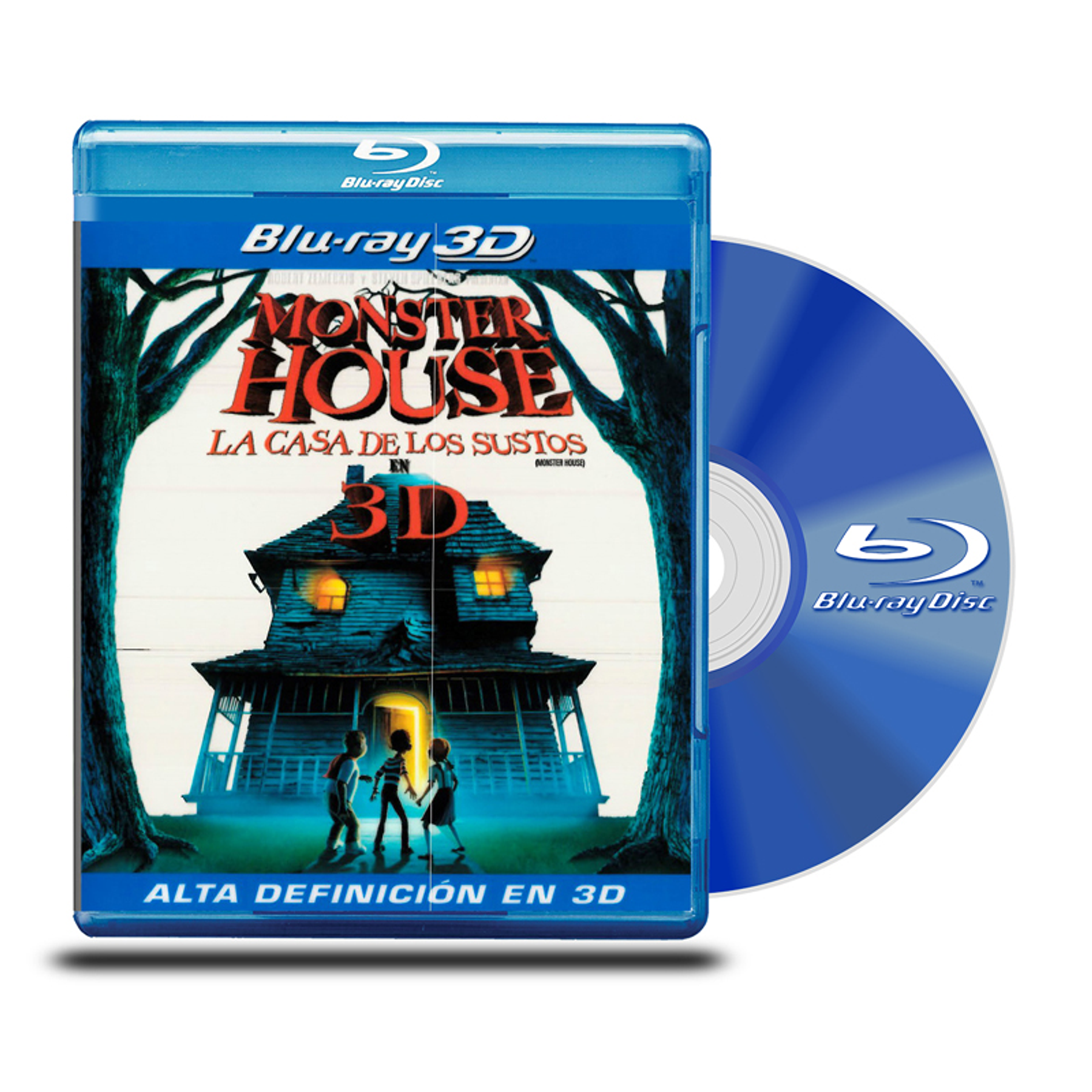 Blu Ray 3D La Casa de los Sustos