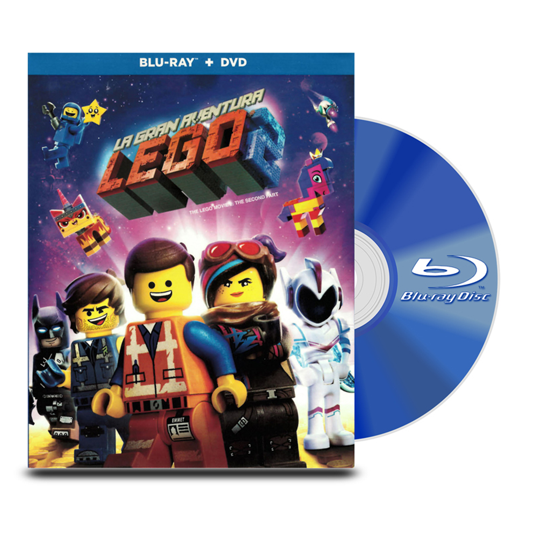 BLU RAY LA GRAN AVENTURA LEGO 2 BD+DVD