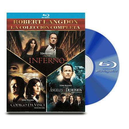 PACK BLU RAY ANGELES / CODIGO / INFERNO