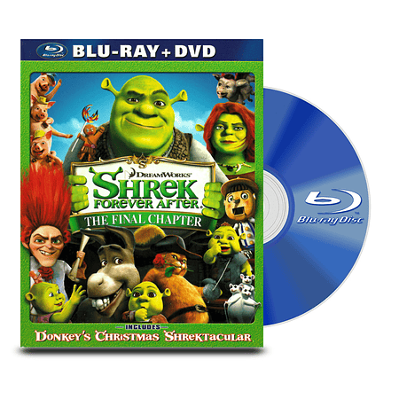 BLU RAY SHREK 4 PARA SIEMPRE BD+DVD