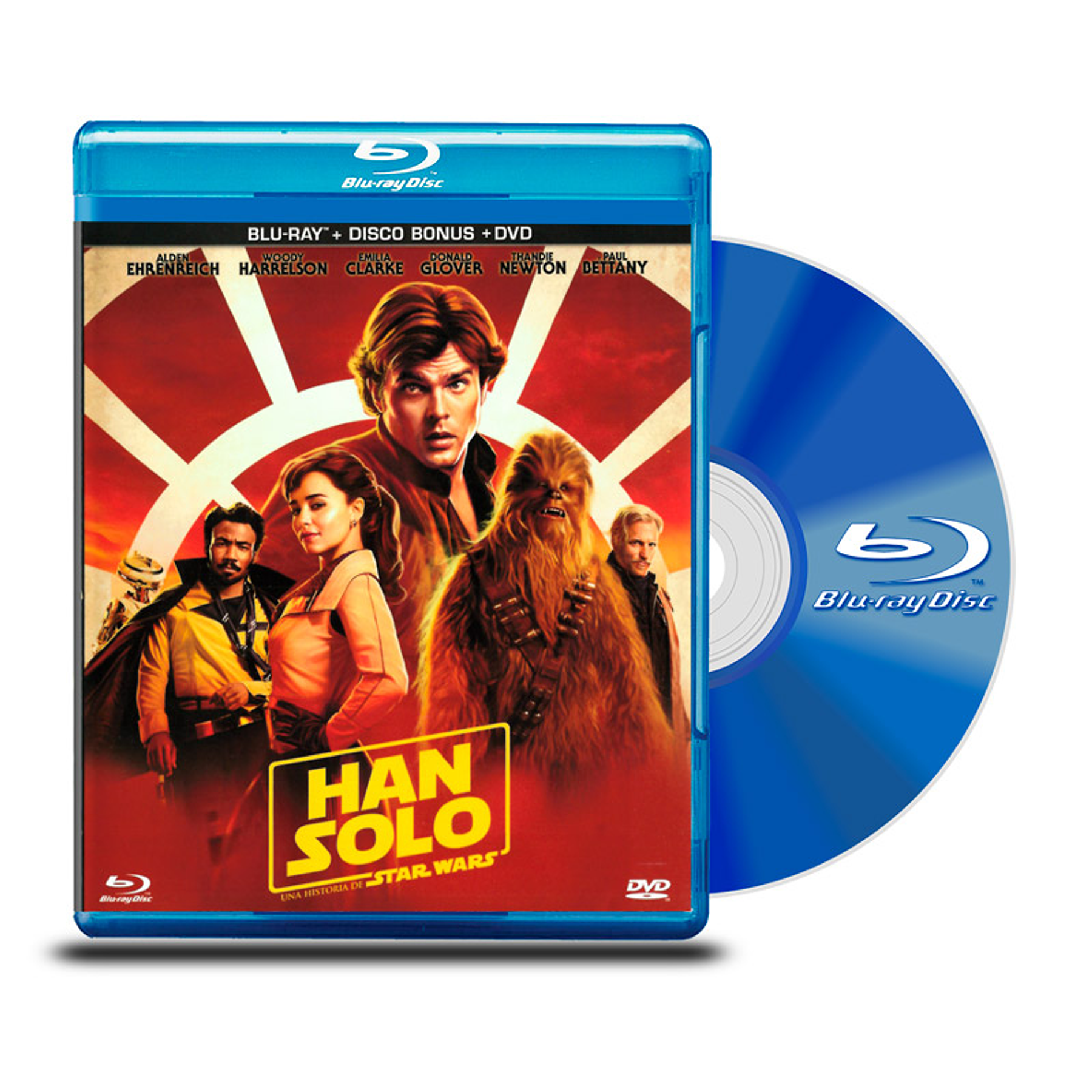 Blu Ray Han Solo Una Historia de Star Wars