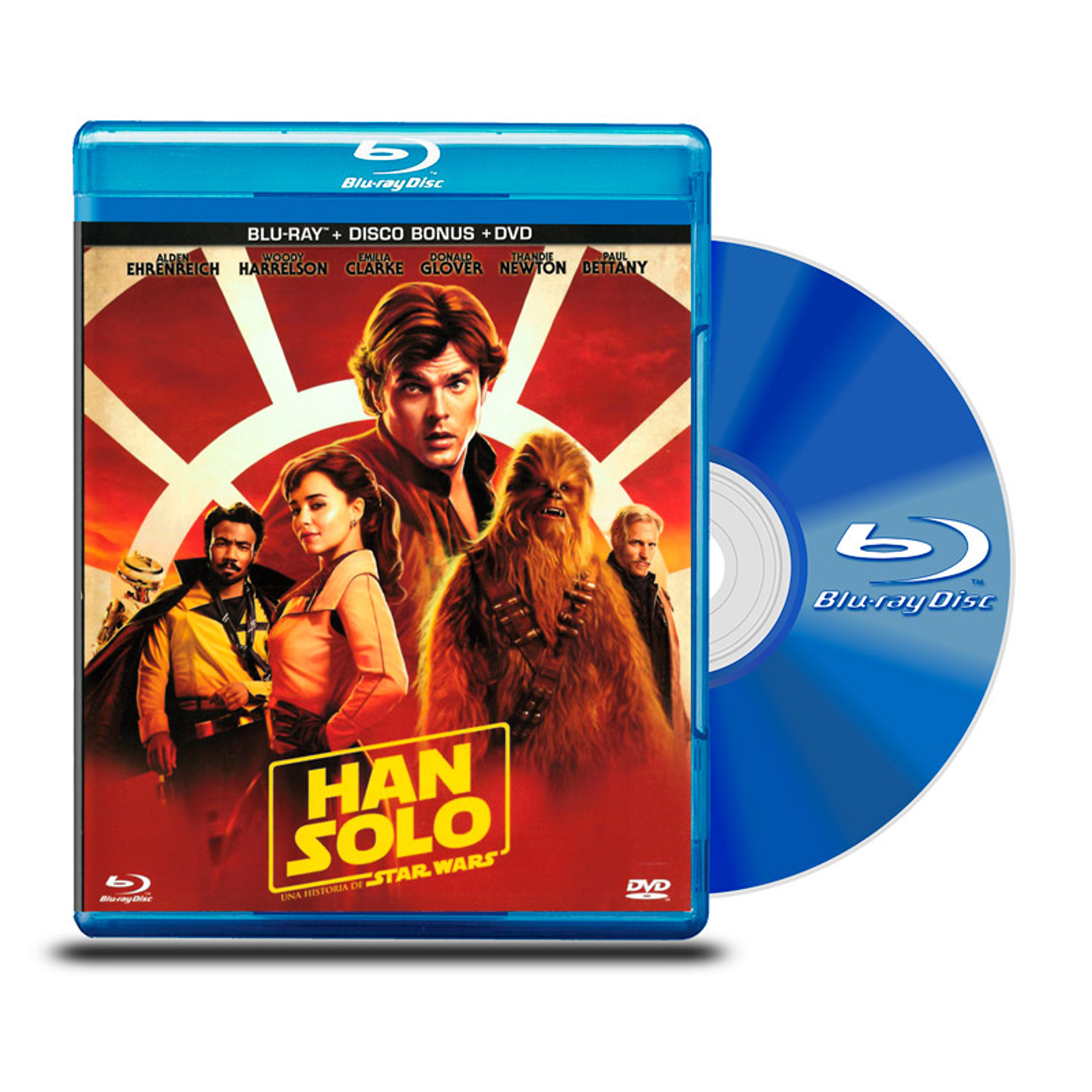 BLU RAY HAN SOLO UNA HISTORIA DE STAR WARS