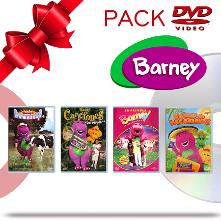 PACK DVD BARNEY Y SUS AMIGOS