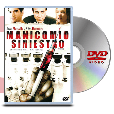 DVD MANICOMIO SINIESTRO
