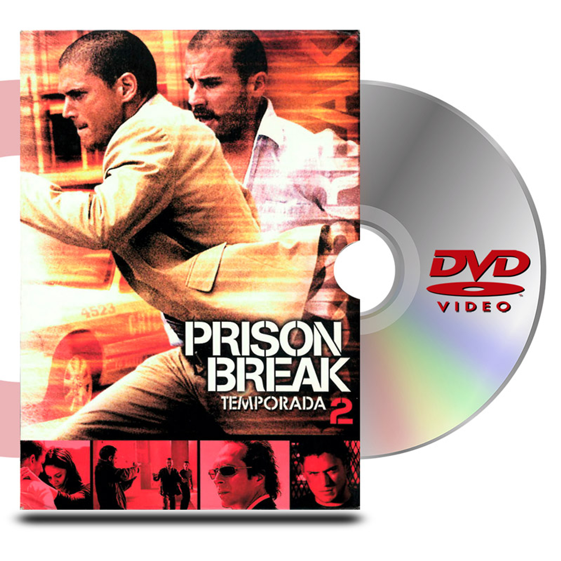 DVD PRISON BREAK TEMP 2 (6 DISCOS)