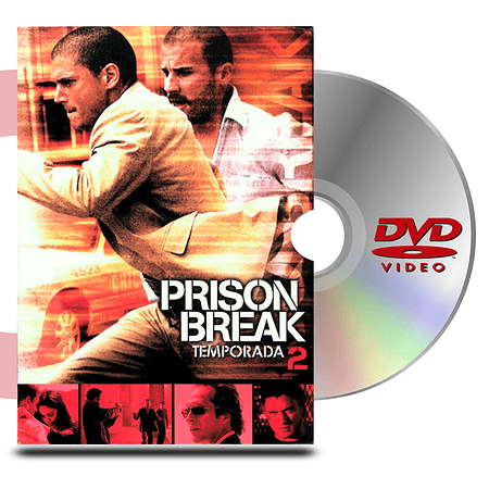 DVD PRISON BREAK TEMP 2 (6 DISCOS)