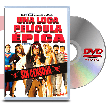 DVD UNA LOCA PELICULA EPICA