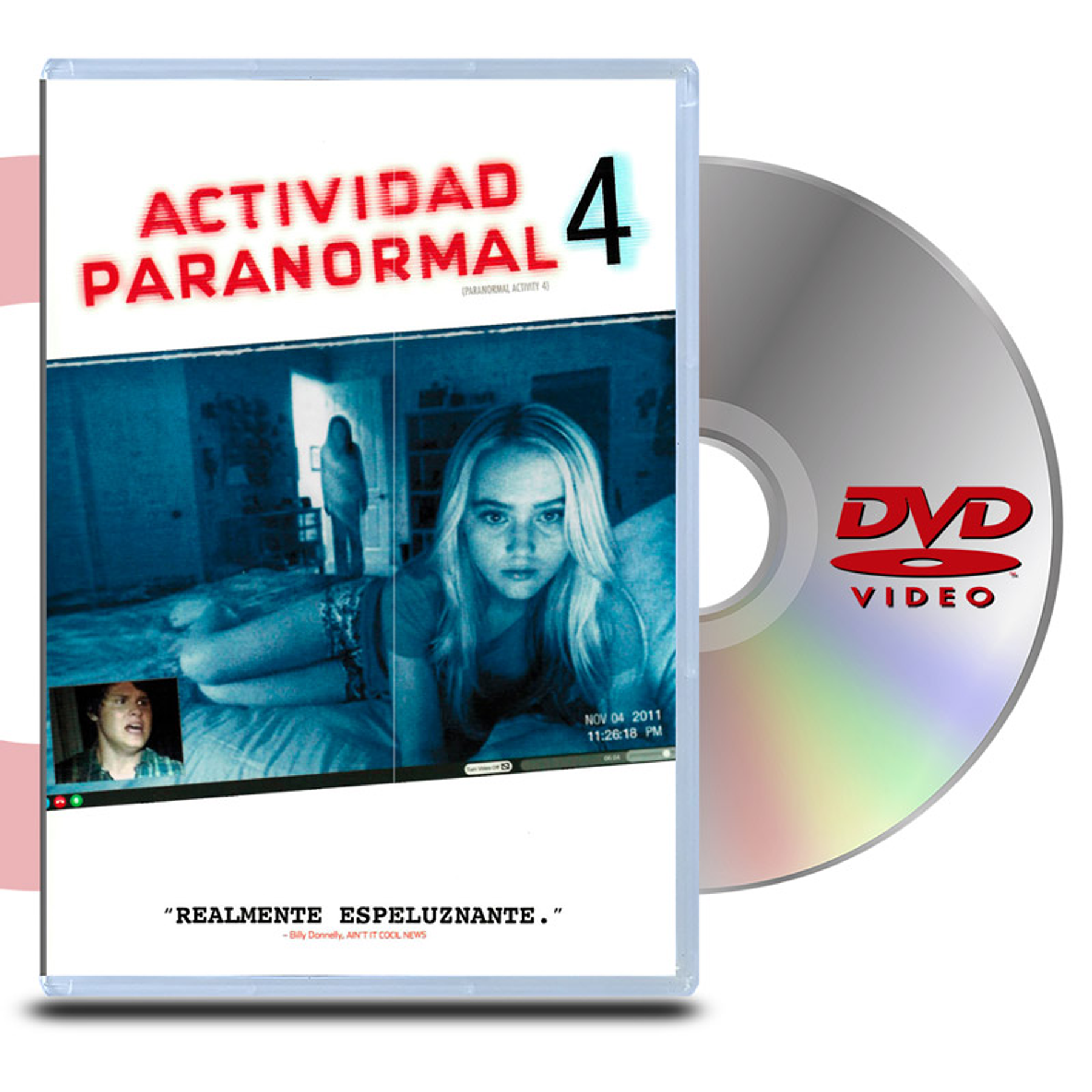 DVD ACTIVIDAD PARANORMAL 4