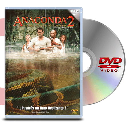 DVD ANACONDA 2 EN BUSCA DE LA ORQUDEA SANGRIENTE