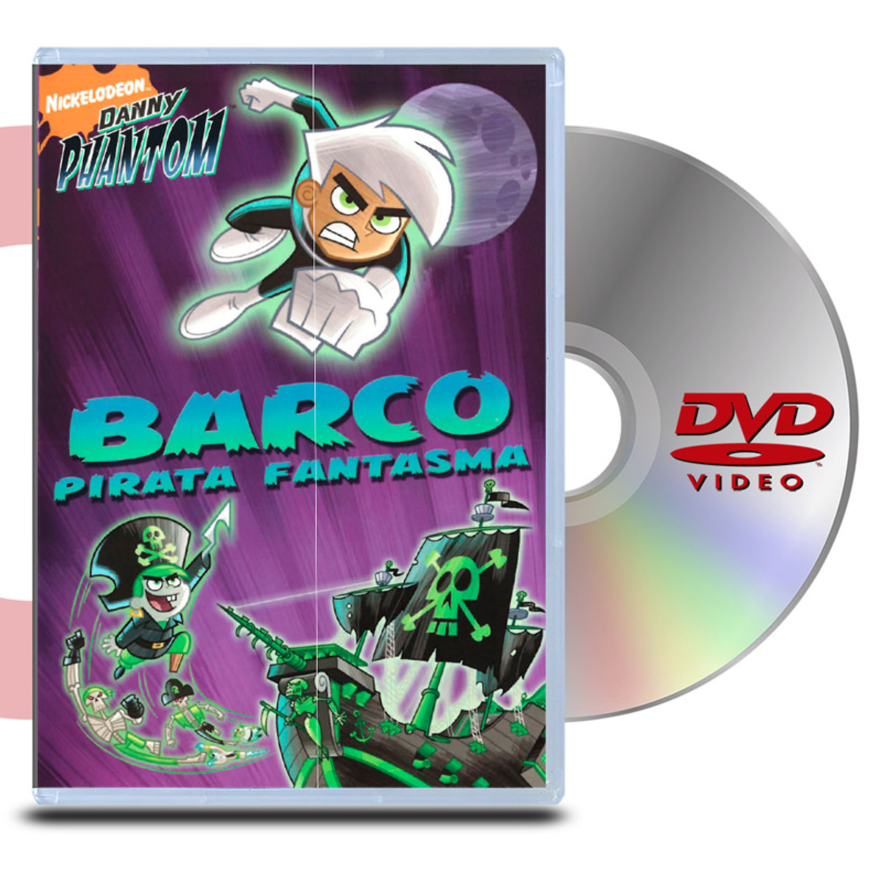 DVD DANNY PHANTOM: BARCO PIRATA FANTASMA