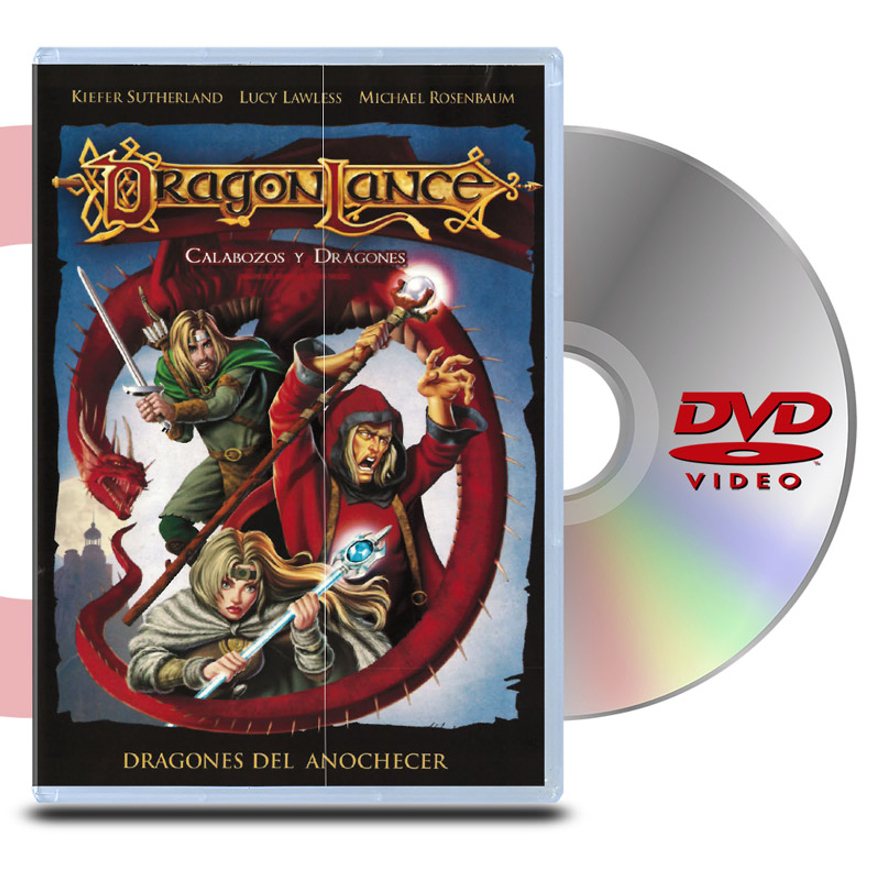 DVD DRAGONLANCE: CALABOZOS Y DRAGONES