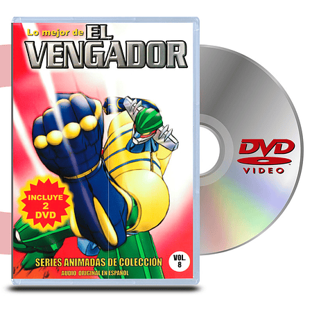 DVD El Vengador (Kotetsu Jeeg - 2 Discos)