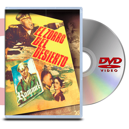 DVD EL ZORRO DEL DESIERTO