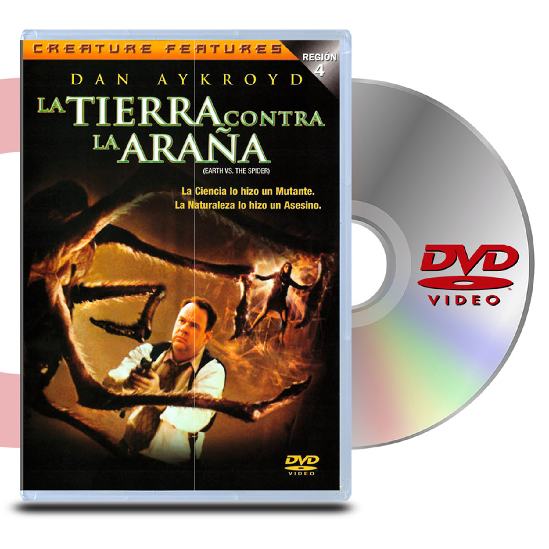 DVD La Tierra Contra la Araña